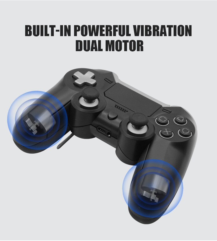 Bluetooth Wireless Joystick For PS4 Controller For mando ps4 Console For Playstation Dualshock 4 Gamepad Fit For PS3 PC