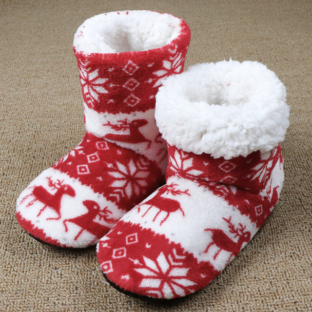 Warm Christmas indoor Socks/Slippers