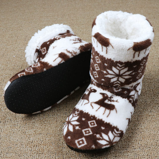 Warm Christmas indoor Socks/Slippers