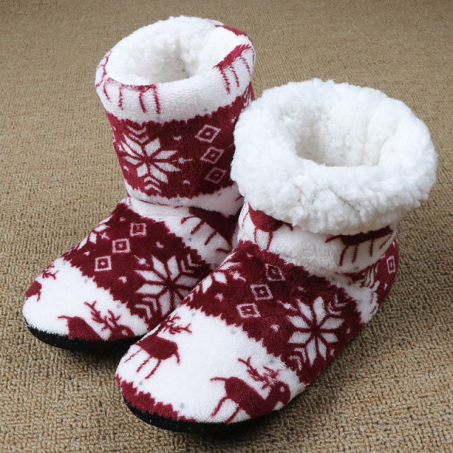 Warm Christmas indoor Socks/Slippers