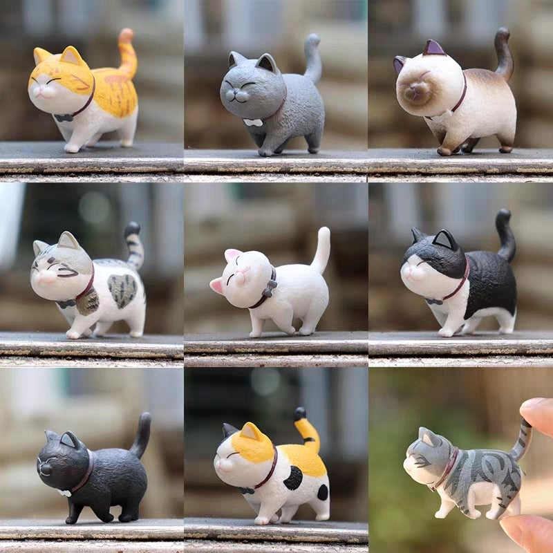 Small Cat Figurine Toy