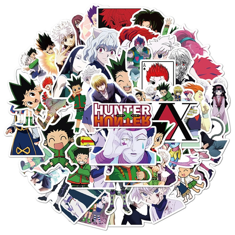 10/30/50pcs/Pack Hunter X Hunter Anime Stickers