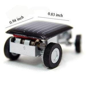 Funny smallest design solar energy car mini toy car intelligent car  Solar Power Mini Toyr  Educational Gadget Children Gift