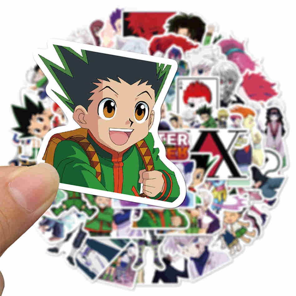 10/30/50pcs/Pack Hunter X Hunter Anime Stickers