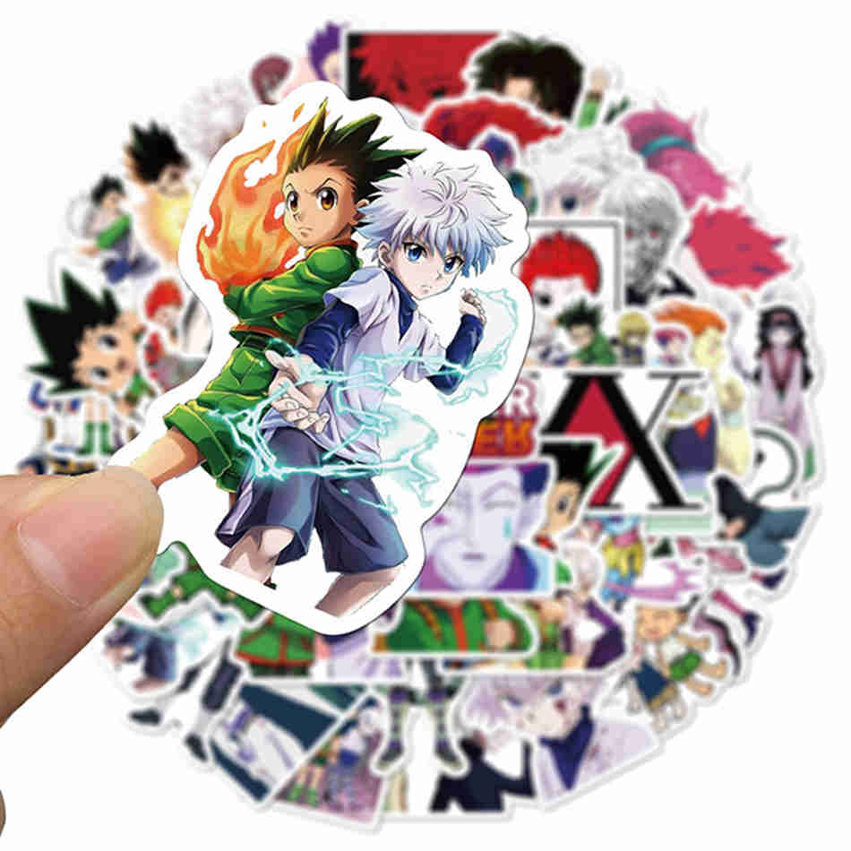 10/30/50pcs/Pack Hunter X Hunter Anime Stickers