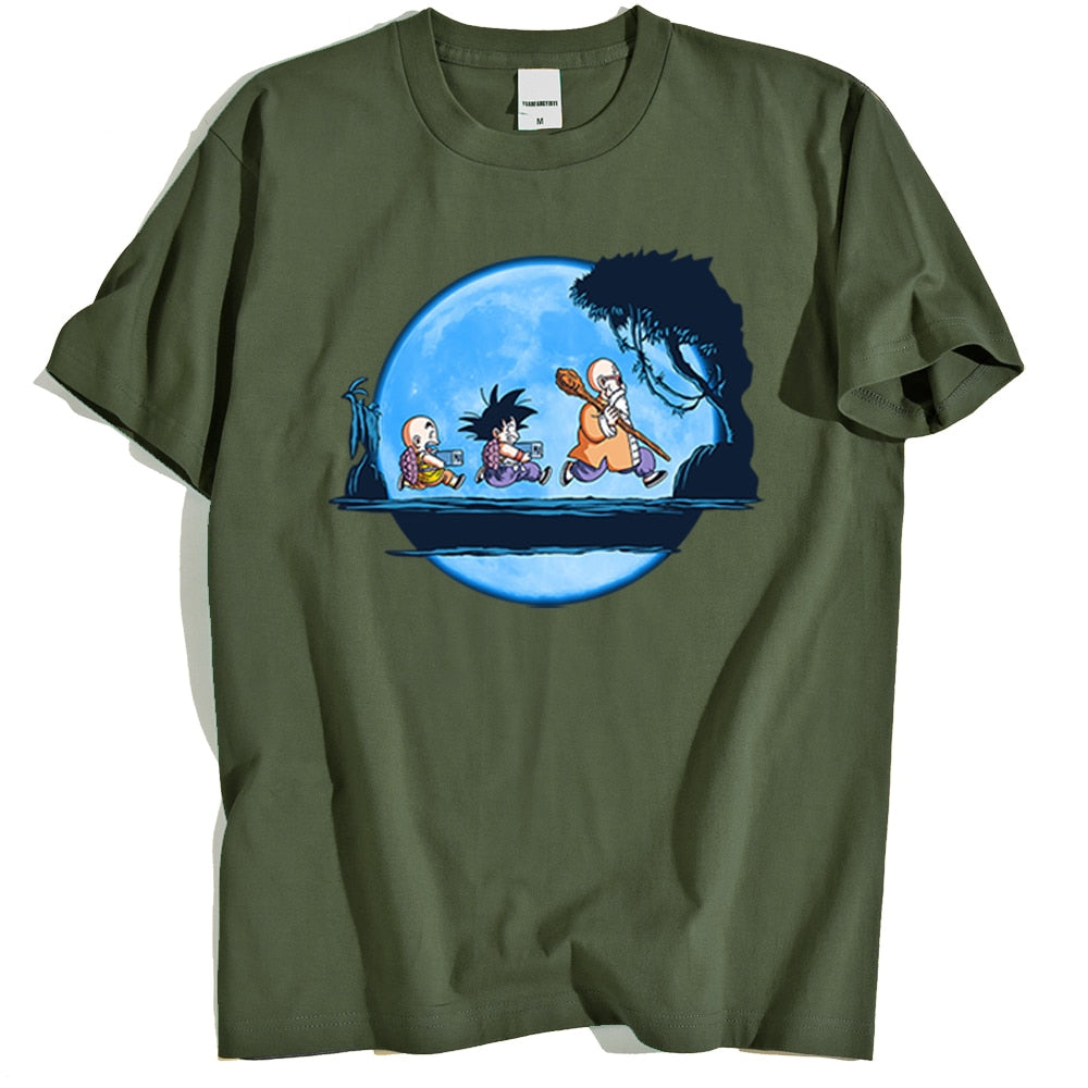 breathable cotton dragon ball t-shirt