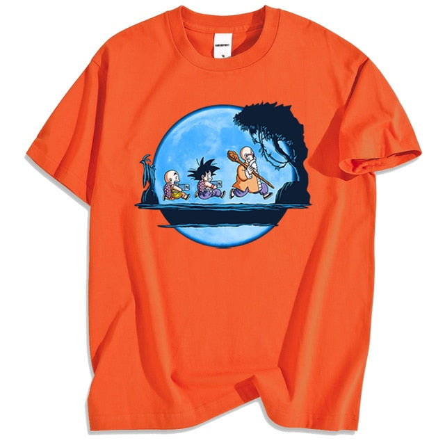 breathable cotton dragon ball t-shirt