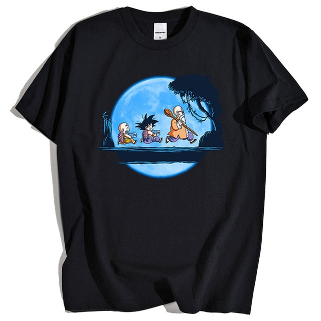 breathable cotton dragon ball t-shirt