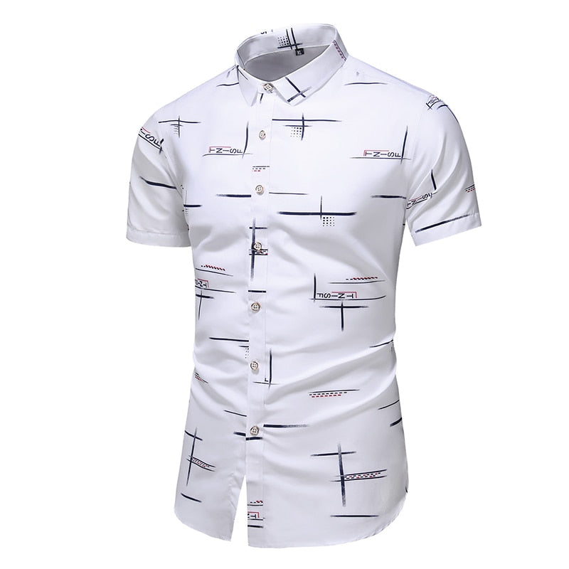 Fashion 9 Design Short Sleep Casual Shirt