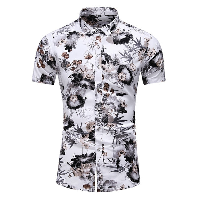 Fashion 9 Design Short Sleep Casual Shirt