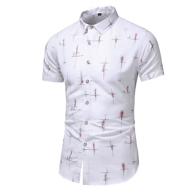 Fashion 9 Design Short Sleep Casual Shirt