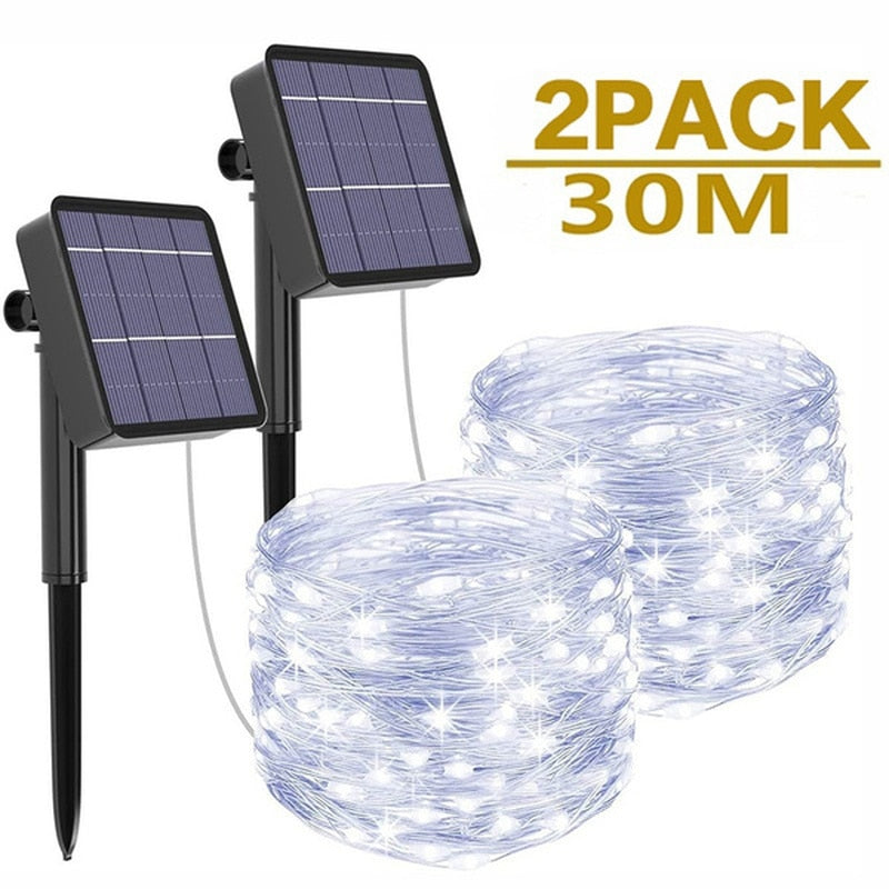 Solar Powered Multi-Colors Garden Lights