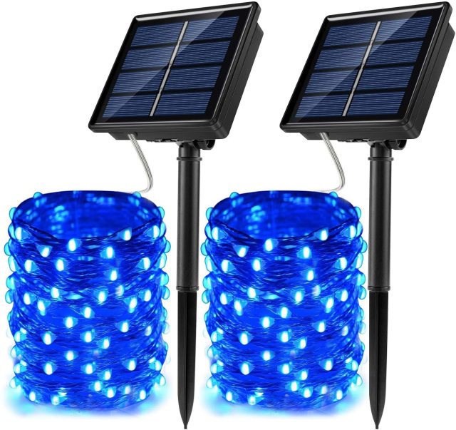 Solar Powered Multi-Colors Garden Lights