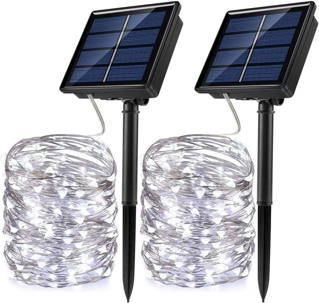 Solar Powered Multi-Colors Garden Lights