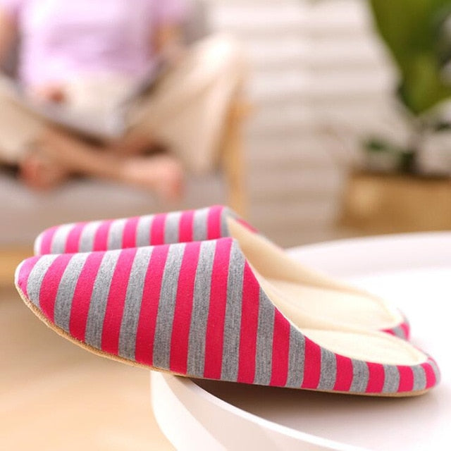 Women Winter Home Slippers Cartoon Cat Shoes Non-Slip Soft Winter Warm House Slippers Indoor Bedroom Lovers Couples Floor Shoes