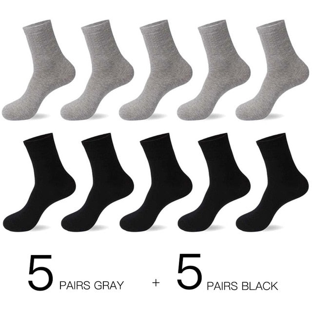 HSS Men's Cotton Socks New 10 Pairs / Lot