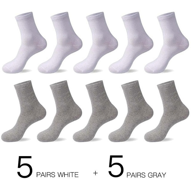 HSS Men's Cotton Socks New 10 Pairs / Lot