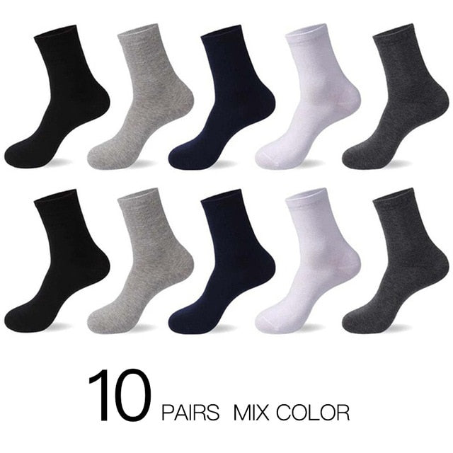 HSS Men's Cotton Socks New 10 Pairs / Lot