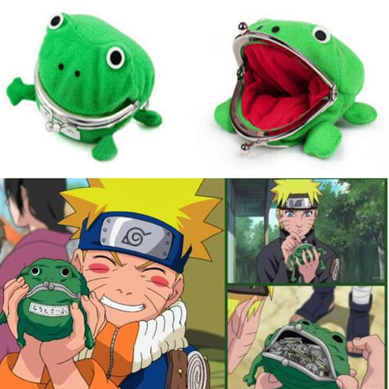 Naruto Green Frog Coin Purse