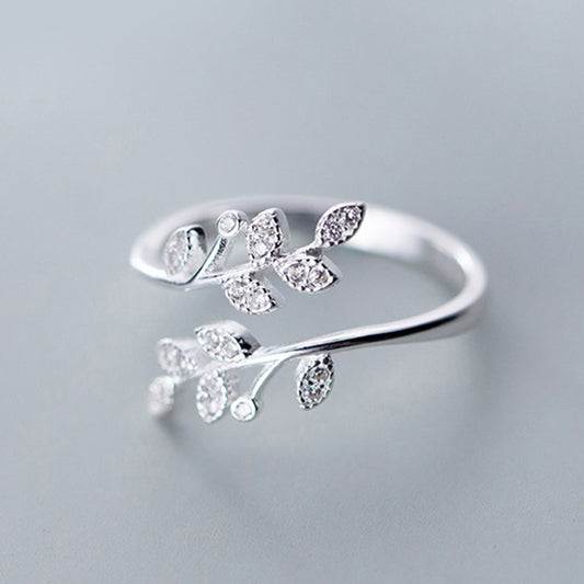 Simple Fashion Silver Color Ring