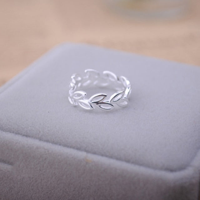 Simple Fashion Silver Color Ring