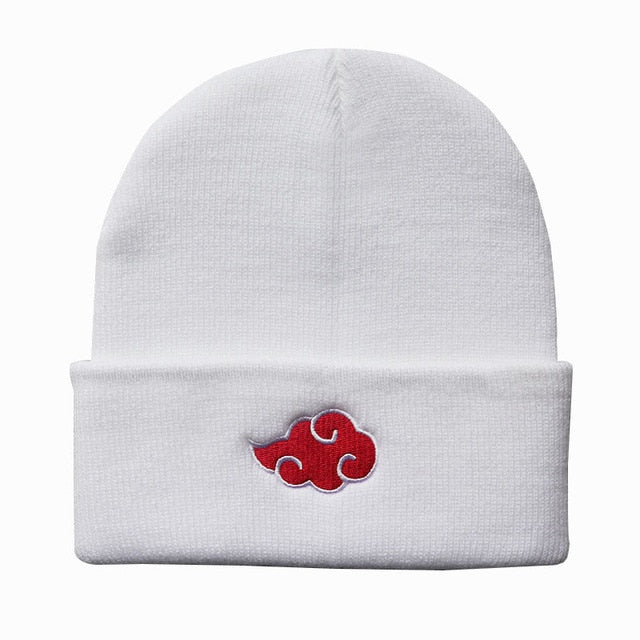 Akatsuki Cloud Embroidery Knitted Woolen Cap