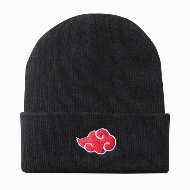 Akatsuki Cloud Embroidery Knitted Woolen Cap