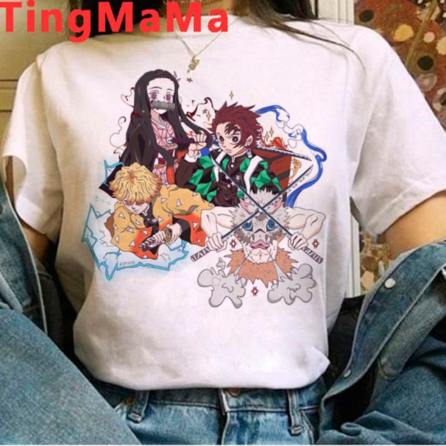 Anime Demon Slayer Kimetsu No Yaiba T Shirt