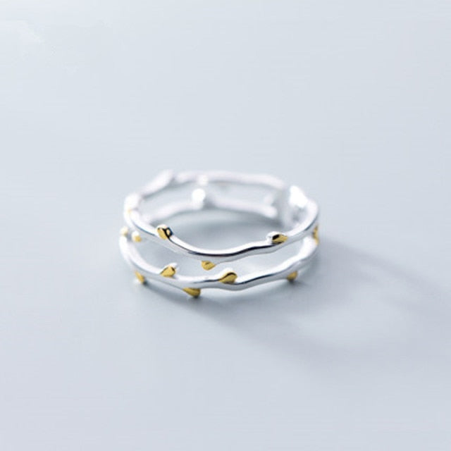 Simple Fashion Silver Color Ring