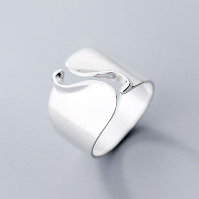 Simple Fashion Silver Color Ring