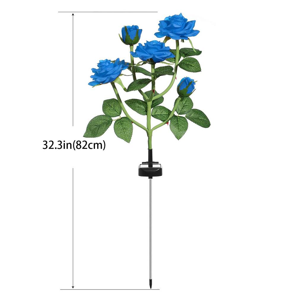 LED Solar Flower Gardenscape Light