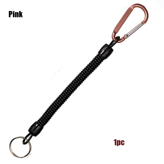 1PC Tactical Retractable Spring Elastic Rope Security Gear Tool