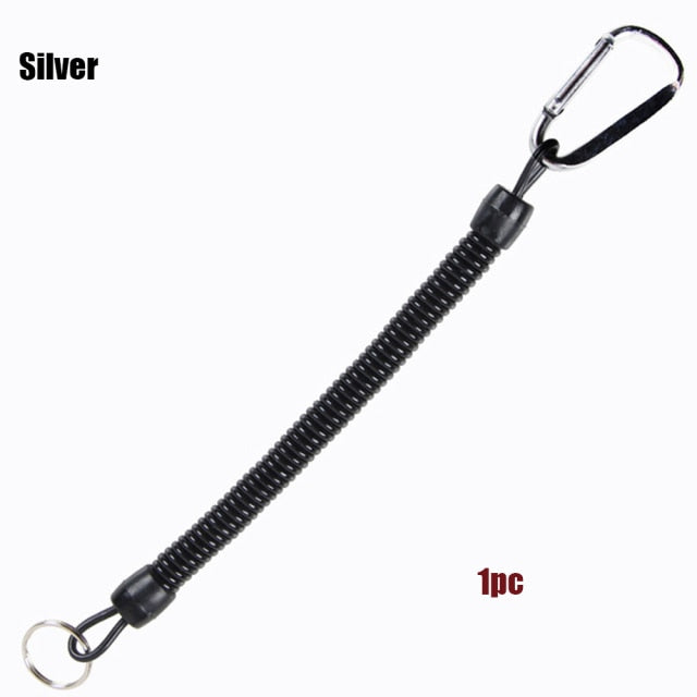 1PC Tactical Retractable Spring Elastic Rope Security Gear Tool