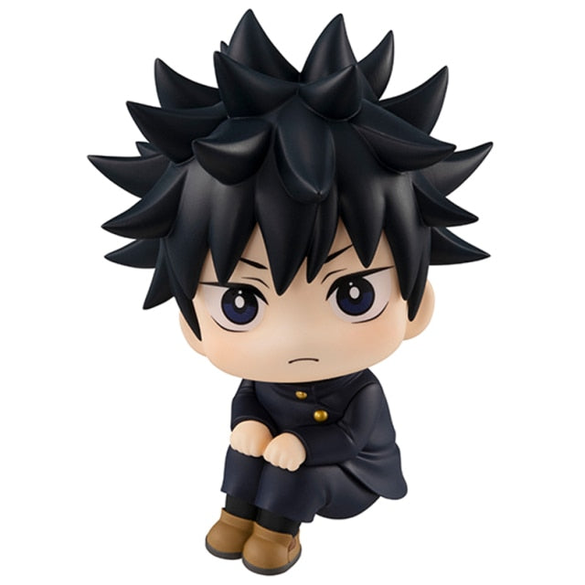 10cm Q Version Anime Figure Toys Anime Jujutsu Kaisen Figure Yuji Itadori Gojo Satori PVC Action Figure Toys Kid Gift