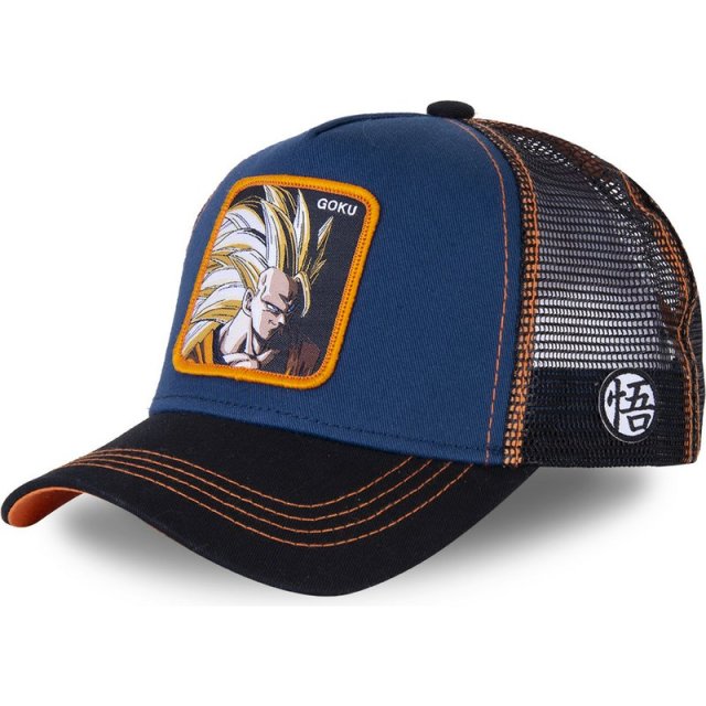 Dragon Ball & Naruto Anime Mesh Cap Hot Style Patch Trucker Hat Curved Brim Baseball Cap