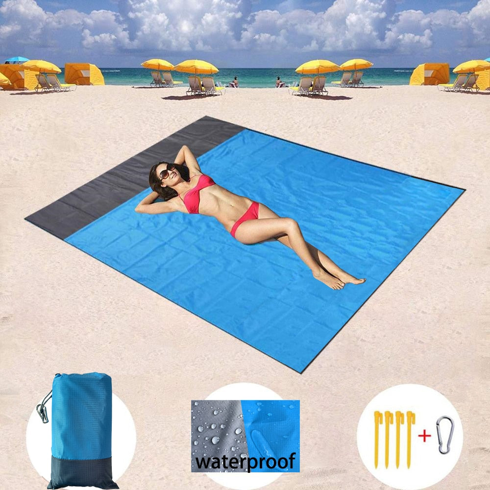 Beach Blanket Sandproof Beach Mat