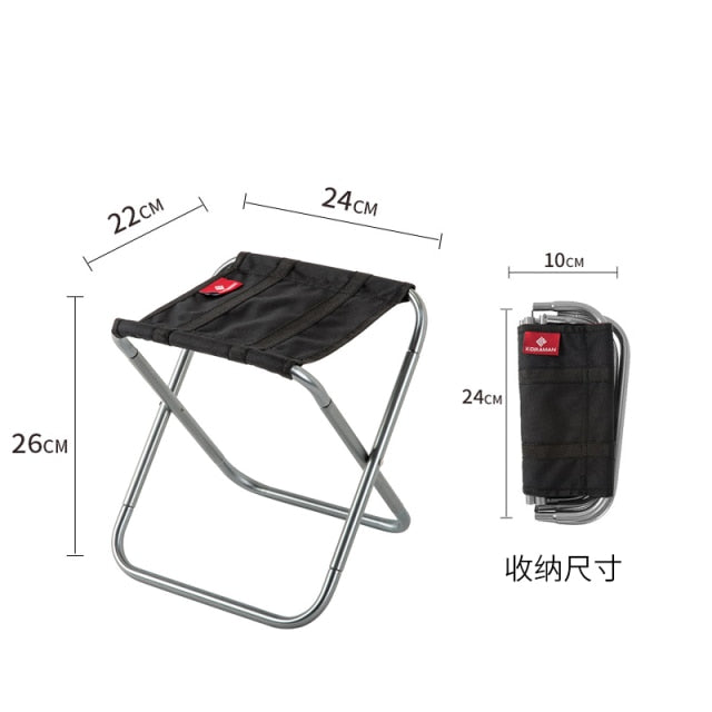 Folding Small Stool Bench  Portable Outdoor