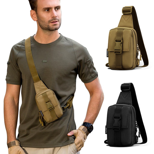 Tactical Military Trekking Pack Sports Crossbody Assault Pouch for Hiking