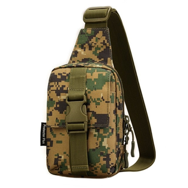 Tactical Military Trekking Pack Sports Crossbody Assault Pouch for Hiking