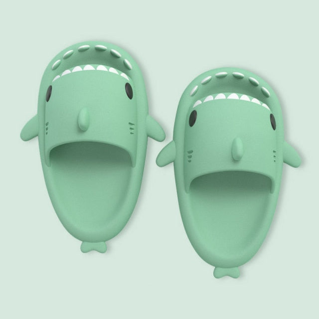 Cute Shark Slides For Adults and Kids