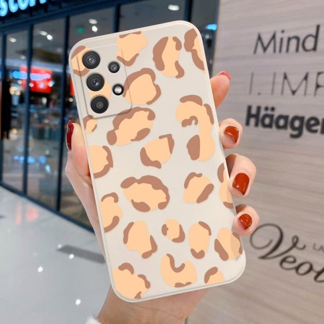 Assortment of animal print phone cases for samsungs