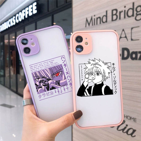 Phone Cover for IPhone 12 (ALL), 11 Pro and Max, and 13 Hunter X Hunter Anime Clear Case