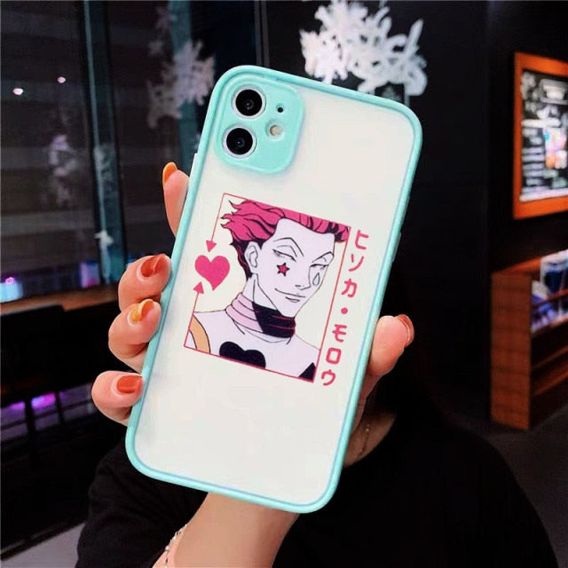 Phone Cover for IPhone 12 (ALL), 11 Pro and Max, and 13 Hunter X Hunter Anime Clear Case