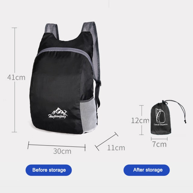 10L Ultralight Men Women Sports Traveling Waterproof Backpack for Camping