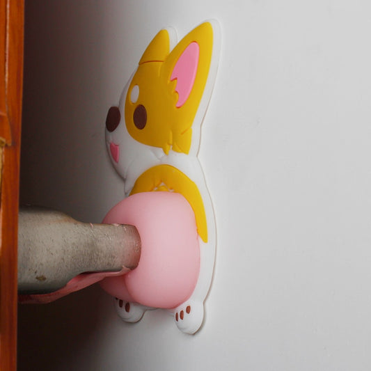 Funny animal butt bumper door stop