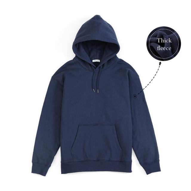 Hooded Men Thick Jogging Sweater Pullover