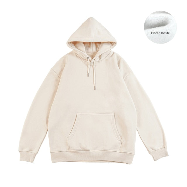 Hooded Men Thick Jogging Sweater Pullover