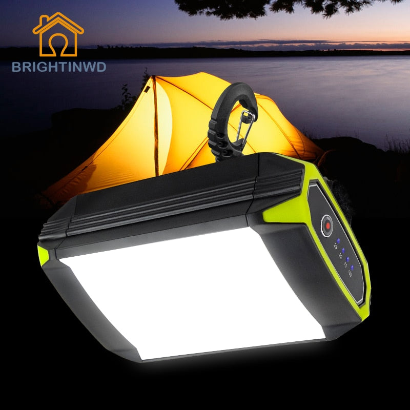 Flasher Mobile Power Bank Flashlight USB Port Camping Tent Light