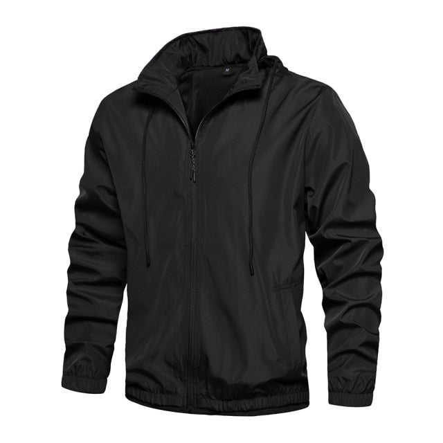 Mens Fashion Windbreaker Bomber Jacket