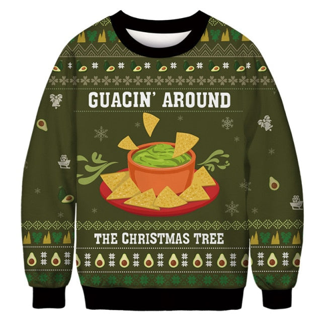 Men Women Ugly Christmas Sweater